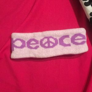 Peace ear warmer